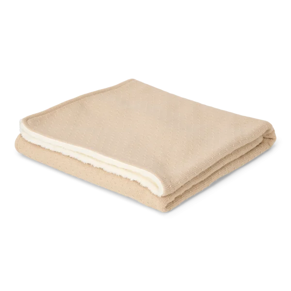 Бебешко Плетено Одеяло Pure Soft Beige 110x140 cm