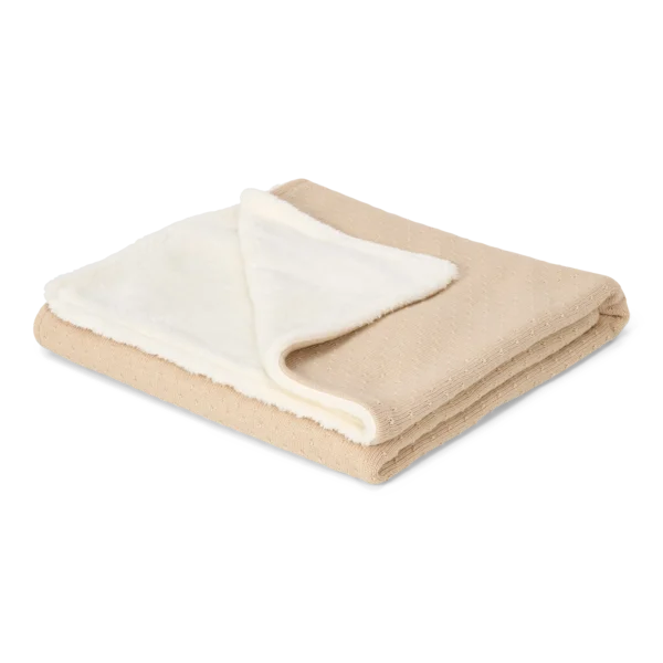 Бебешко Плетено Одеяло Pure Soft Beige 110x140 cm