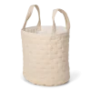 Голям Кош за Играчки Pure Soft Beige Stripe
