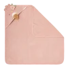 Бебешка Бродирана Хавлия с Качулка Flamingo Pink 75х75 cm