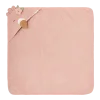Бебешка Бродирана Хавлия с Качулка Flamingo Pink 75х75 cm