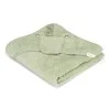 Бебешка Бродирана Хавлия с Качулка Safari Crocodile Green 75х75 cm