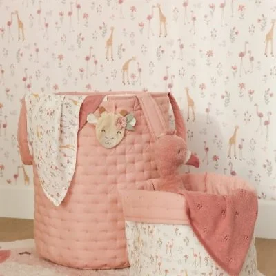 Кош за Съхранение Blooming Safari Pink Голям