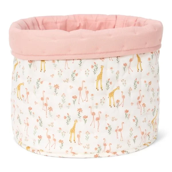 Кош за Съхранение Blooming Safari Pink Голям