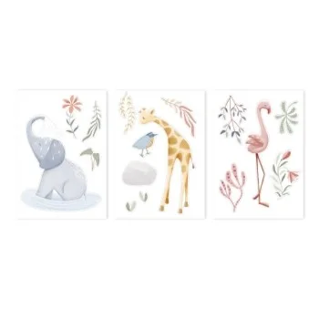 Стикери за Стена Blooming Safari
