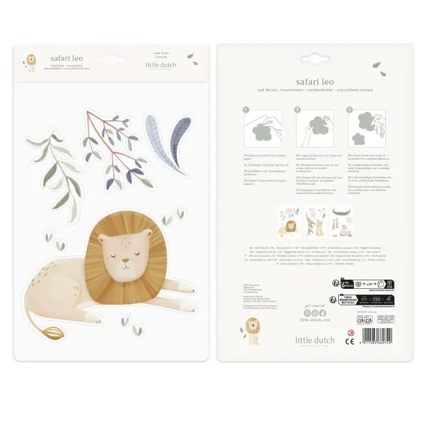 Стикери за Стена Safari Leo