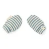 Бебешки Ръкавички за Новородено на Райета Stone Blue