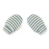 Бебешки Ръкавички за Новородено на Райета Stone Blue