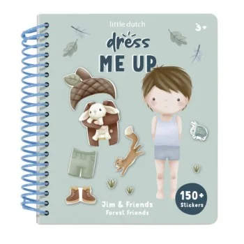 Книжкa със Стикери Облечи Jim Forest Friends