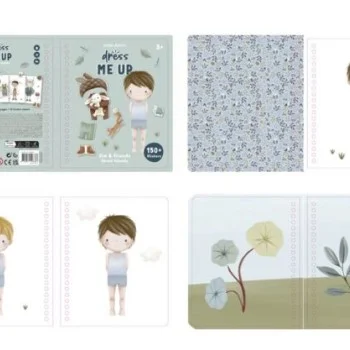 Книжкa със Стикери Облечи Jim Forest Friends