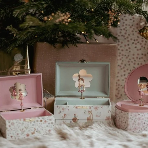 Музикална Кутия за Бижута Сърце Fairy Garden