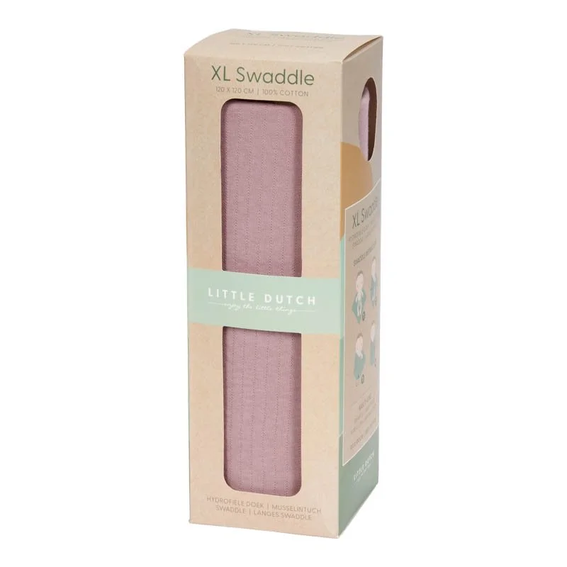 Бебешка Пелена 120 х 120 cm Pure Mauve