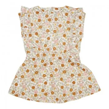 Рокля без Ръкав Рипсено Кадифе Vintage Little Flowers