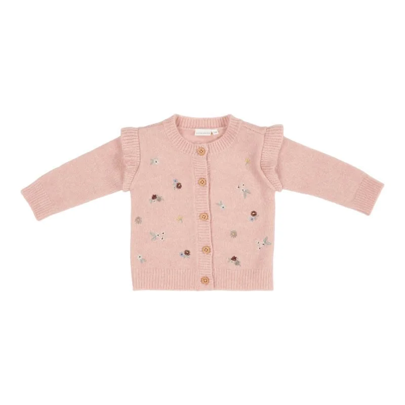 Бродирана Жилетка Soft Pink