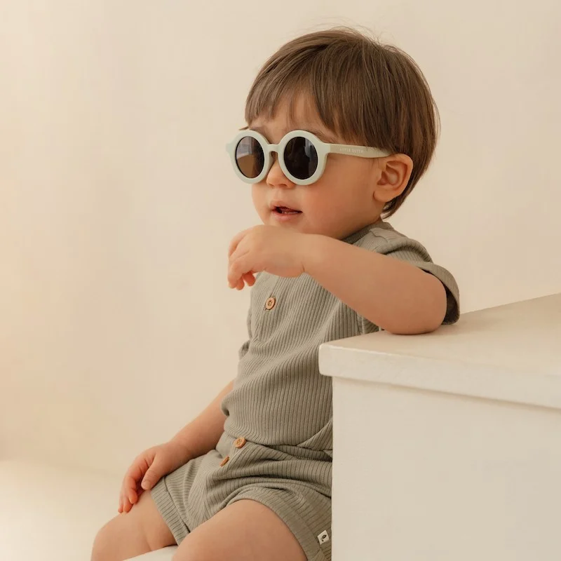 Къси Рипсени Панталони Little Goose Olive