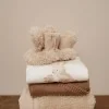 Плетен Панталон Brown