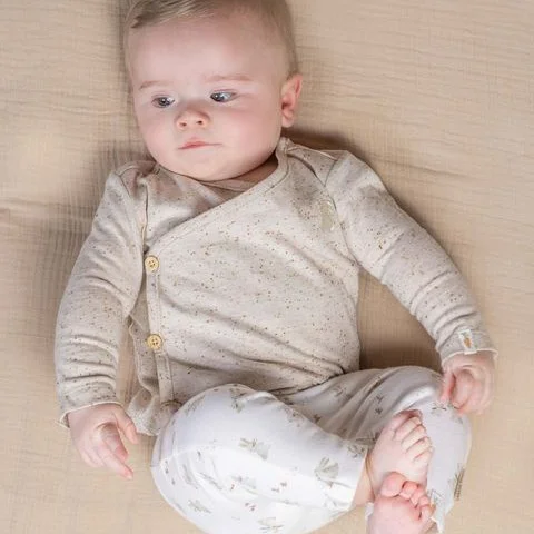 Бебешка Блуза Nappy Sand Прегърни ме