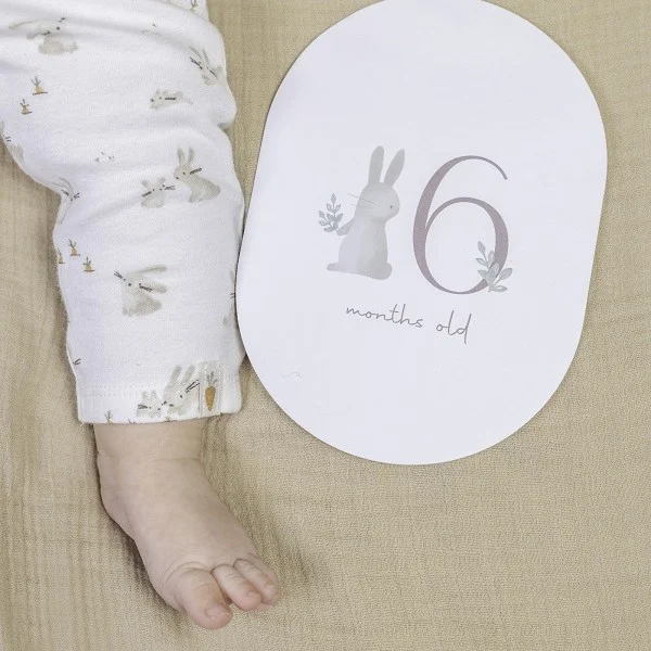 Бебешки Карти за Месечинки Baby Bunny