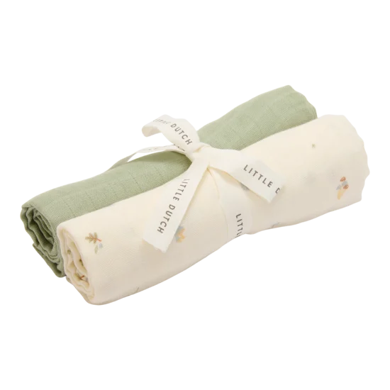 Бебешки Пелени 2 броя 70 х 70 cm Forest Treasures/Sage