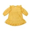 Детска Рокля с Дълъг Ръкав Warm Yellow Blooming Flower