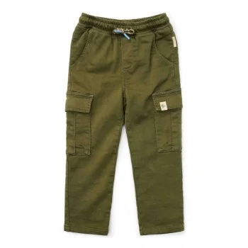 Детски Карго Панталон Dark Green Little Farm
