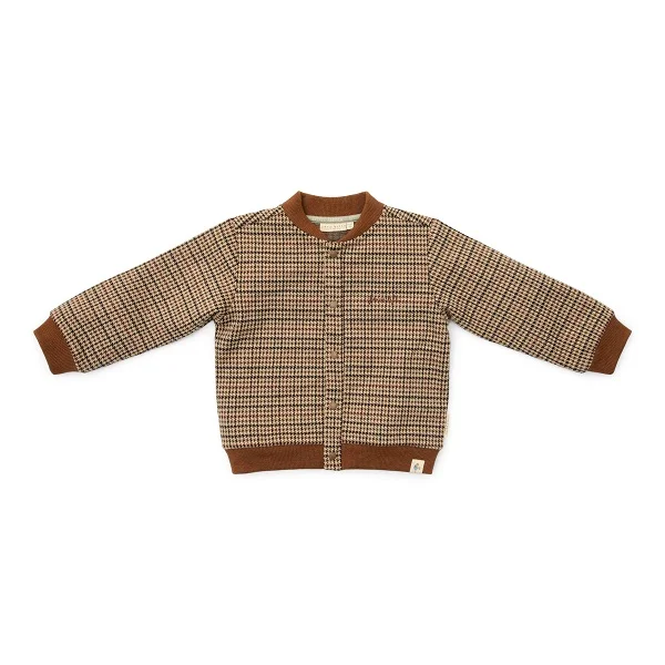 Детско Карирано Яке Brown Little Farm