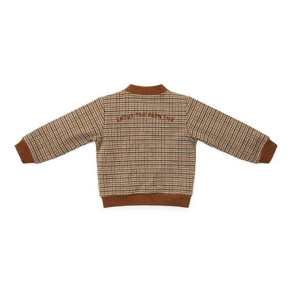 Детско Карирано Яке Brown Little Farm