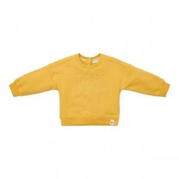 Детски Суитшърт Mustard Yellow Little Farm