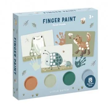 Комплект за рисуване с пръсти FOREST FRIENDS