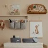 Плетен Кош за Съхраненение Pure Denim Blue Голям
