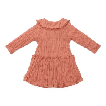 Рокля с Дълъг Ръкав Rose Pink