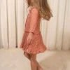 Рокля с Дълъг Ръкав Rose Pink