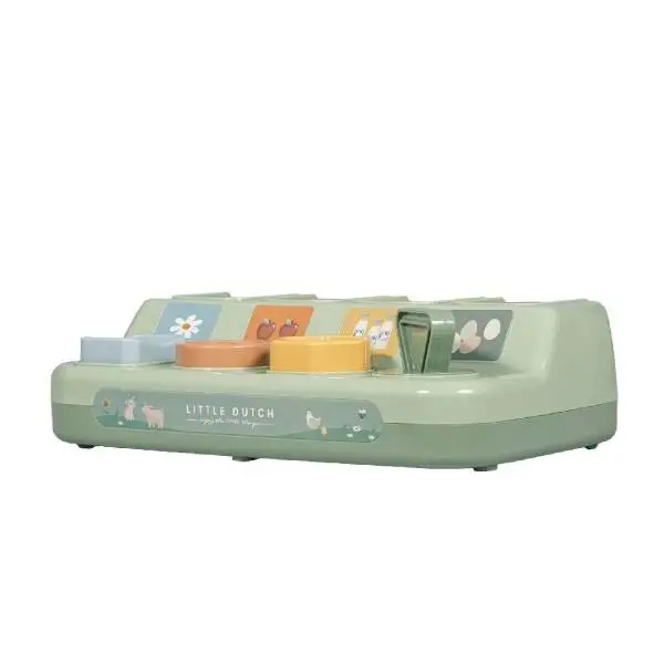 Занимателна Бебешка Играчка Pop-up Animals Little Farm