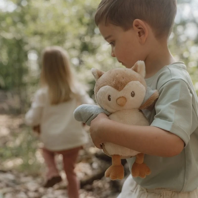 Плюшено Бухалче за Гушкане Forest Friends
