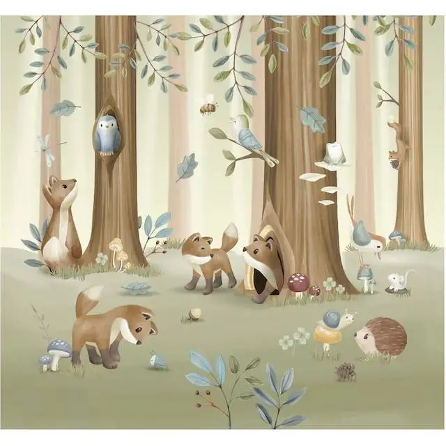 Фототапет за Детска Стая Forest Friends