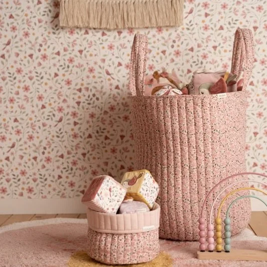Голям Кош за Играчки Fairy Floral
