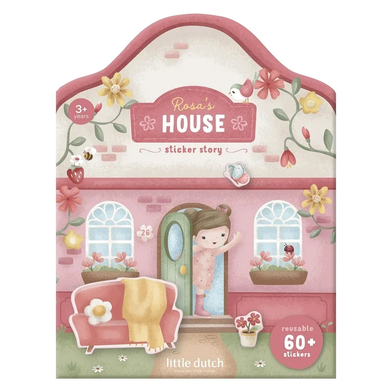 Книжка със Стикери Rosa’s House