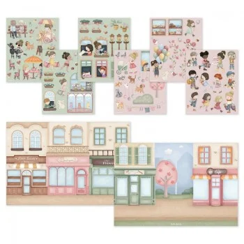 Книжка със Стикери Rosa’s Shopping