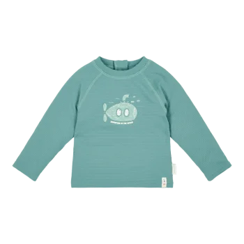 Детски Бански, Тениска с Дълъг Ръкав Ocean Green