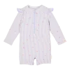 Детски Цял Бански Костюм с Дълъг Ръкав Dreamy Stripes