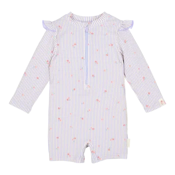 Детски Цял Бански Костюм с Дълъг Ръкав Dreamy Stripes