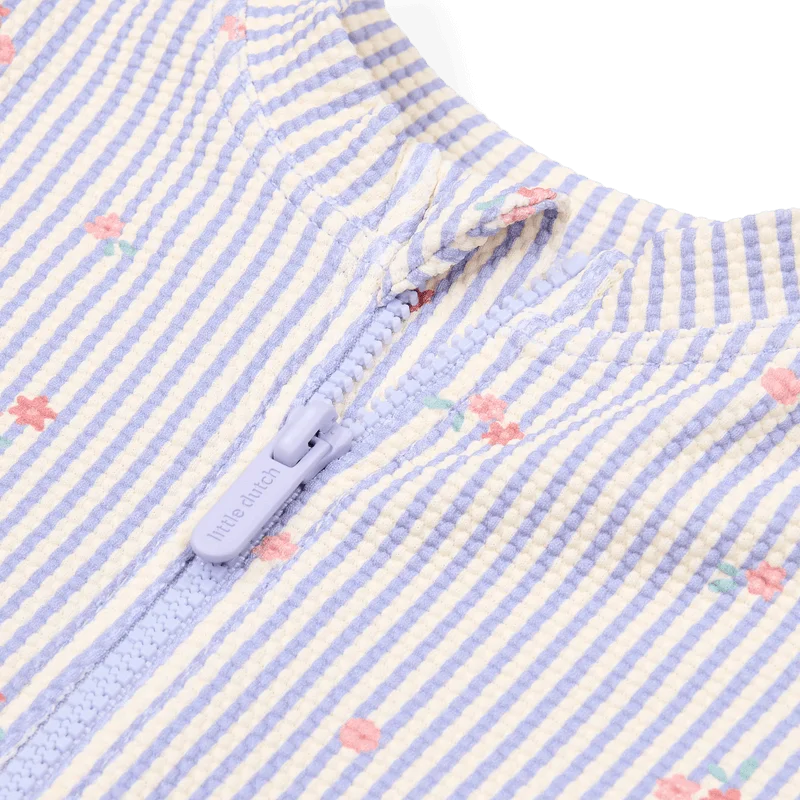 Детски Цял Бански Костюм с Дълъг Ръкав Dreamy Stripes