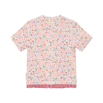 Детски Бански, Тениска с Къс Ръкав Dreamy Flowerfield