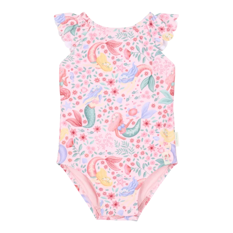 Детски Цял Бански Костюм Dreamy Mermaid
