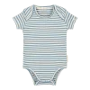 Бебешко Боди с Къс Ръкав Stone Blue Stripe