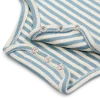 Бебешко Боди с Къс Ръкав Stone Blue Stripe