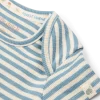 Бебешко Боди с Къс Ръкав Stone Blue Stripe