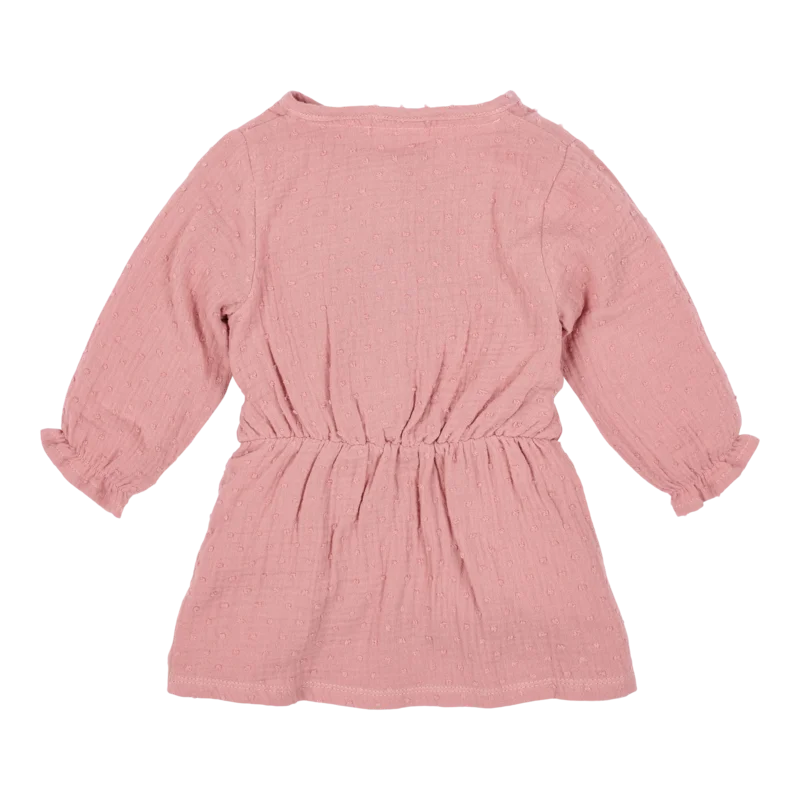 Детска Рокля с Дълъг Ръкав Pink Blush