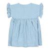 Детска Рокля с Къс Ръкав Denim