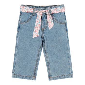 Детски Панталон с Коланче Denim